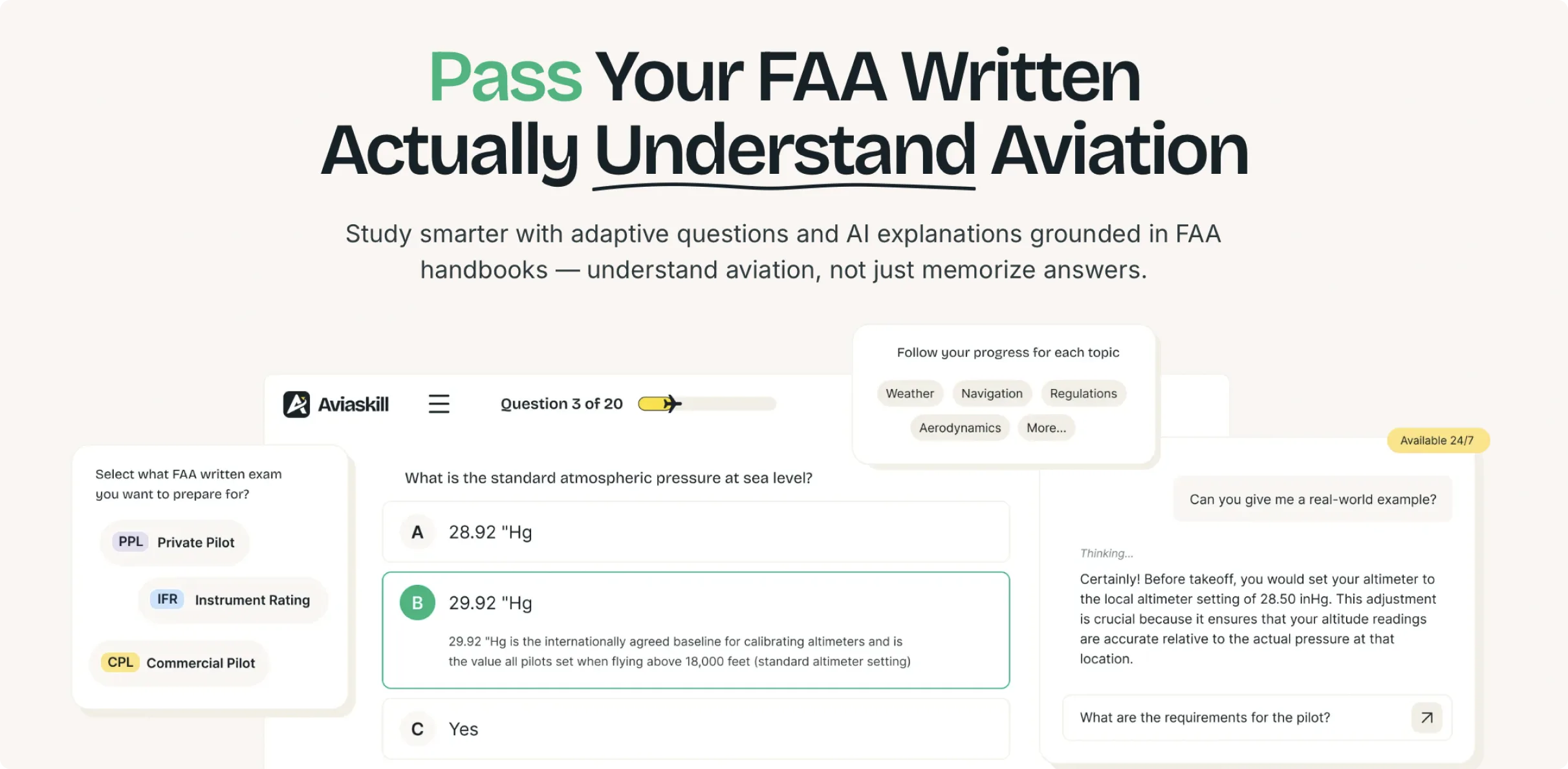 aviaskill — FAA exam prep